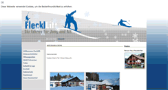 Desktop Screenshot of fleckllift.de